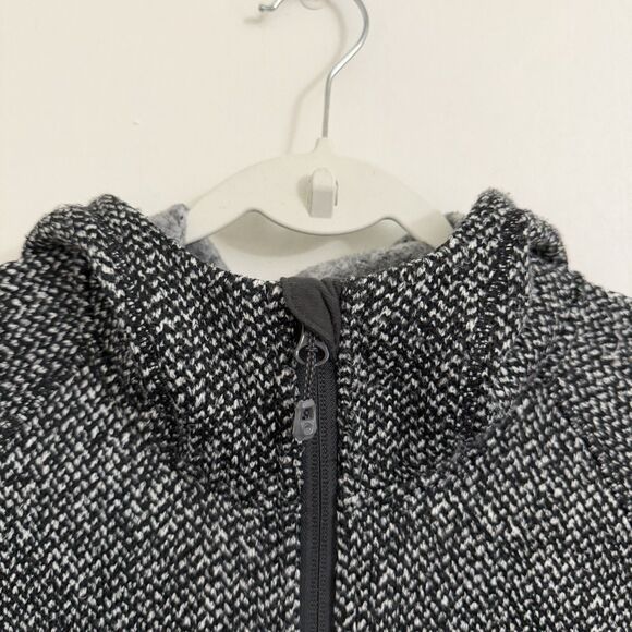 Mammut Jacket Womens Large Gray Fleece Lined Kachemak Full Zip Hooded Outdoor - Picture 3 of 12